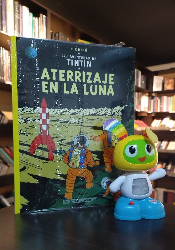 TINTIN ATERRIZAJE EN LA LUNA