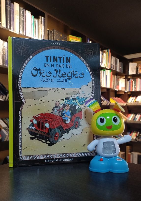 TINTÍN EN EL PAIS DEL ORO NEGRO TAPA DURA